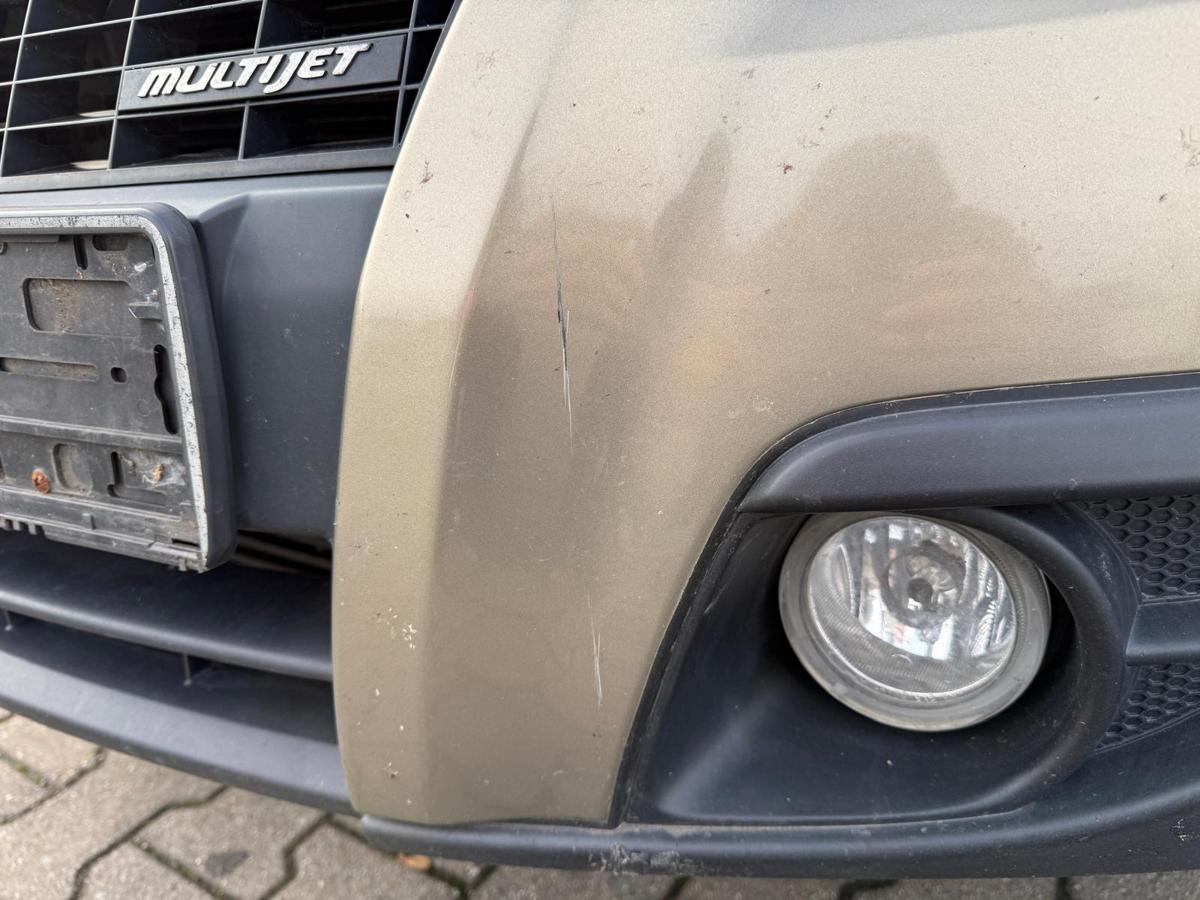 Fiat Sedici 189 FY original Stoßstange Stoßfänger vorn 984 Sandmetallic BJ08